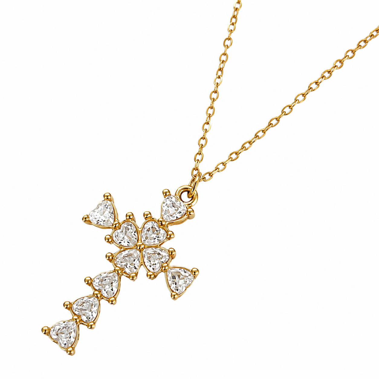 Angel Cross Necklace