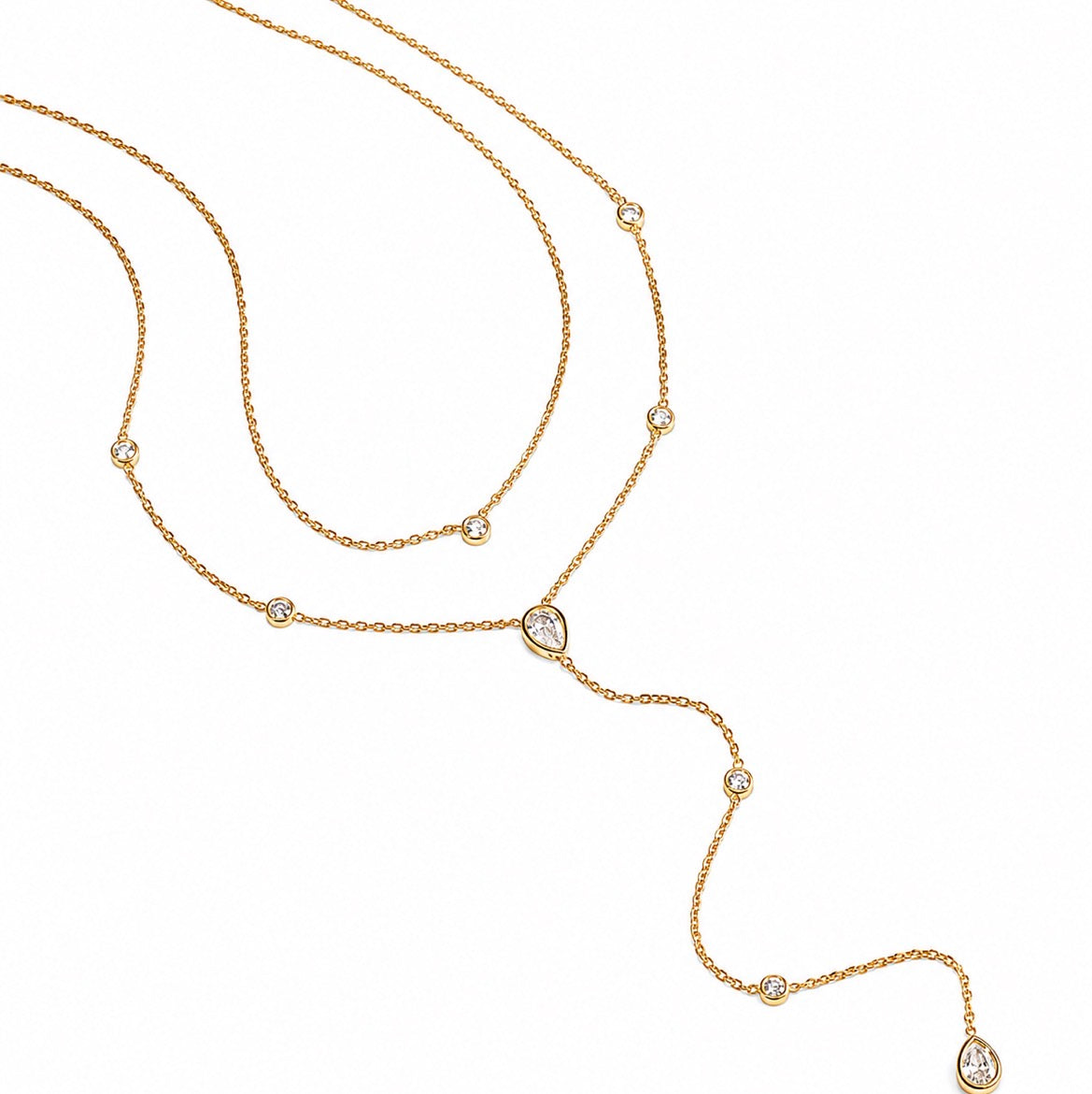 Water Droplet Necklace
